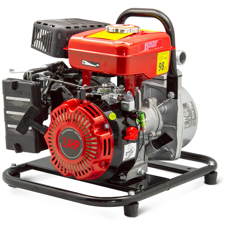 

Master Pumps - MASTERPUMPS MPG7HP24 - Bomba de agua con motor de gasolina 2,4HP - agua limpia - 7000 litros-hora