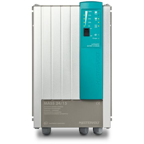 MASTERVOLT Cargador de baterías Mass 24V/15Ah 2 salidas Masterbus