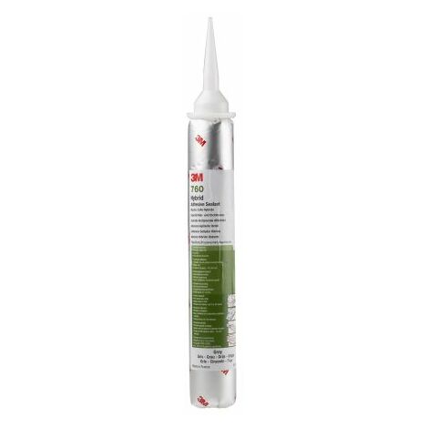 Mastic 3M 760 UV, Noir, Cartouche 600 ml, +100°C max ( Prix pour 1 )