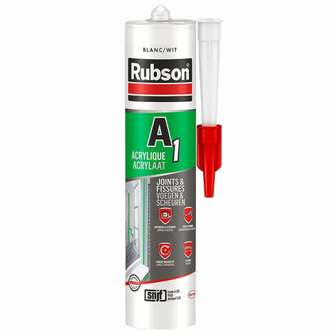 Mastic A1 acrylique SNJF joint et fissure Rubson - plusieurs modèles disponibles