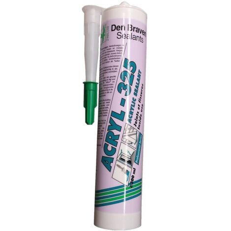 Mastic acrylique Acryl 325 blanc carton de 25 cartouches - BOSTIK SA