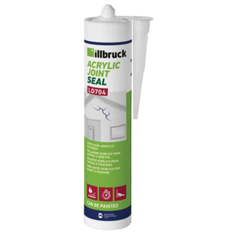 Mastic Acrylique Joint Fissures Cartouche 310ml Brun Nec+ - Nec+ Illbruck