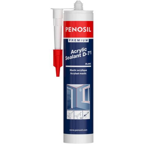 Mastic Acrylique Premium sealant D-71 Penosil - Blanc - 300 ml