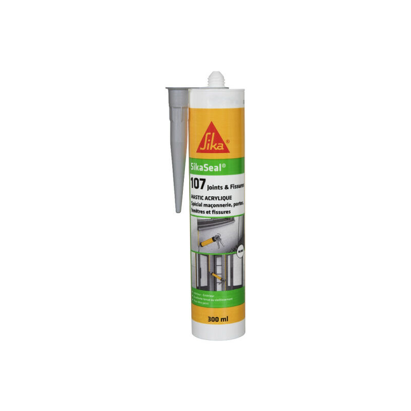 Mastic acrylique Sika Sika seal 107 Joint et fissure - Gris - 300ml - Gris