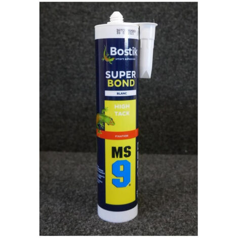 Mastic adhésif de haute qualité (cartouche de 290ml) Super Bond MS9 BOSTIK