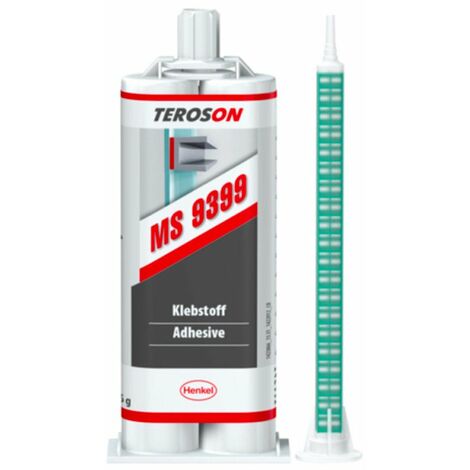 Mastic bicomposant élastique, après polymérisation, 50ml - Teroson