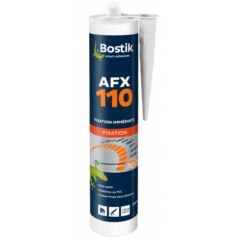 Bostik - Mastic de fixation afx 110 - cartouche 310ml - Blanc 310 ml - Blanc
