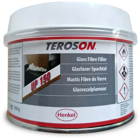 Mastic carrosserie choucroute professionnel – Polyester renforcé fibre de verre 1.8Kg – Réparation imperméable sur métal et aluminium – Teroson