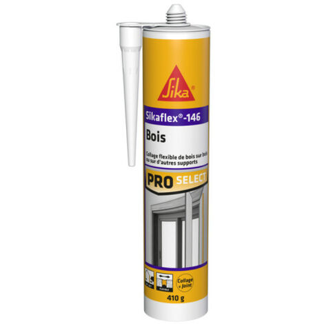 Sikaflex 146 Bois Mastic Colle souple 380g