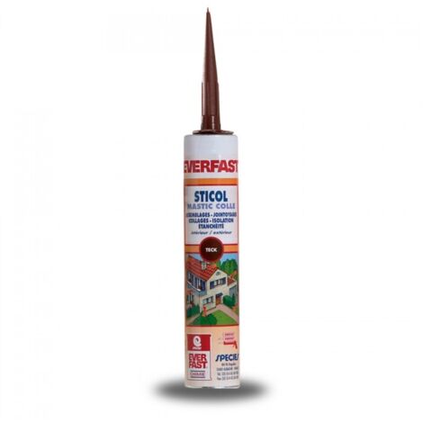 Mastic colle cartouche polyurethane monocomposant joints béton, verre, aluminium - 310 cc Noir - MATPRO