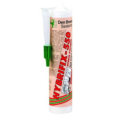 Mastic colle Hybrifix 550 blanc 300ml Den Braven