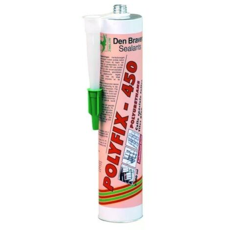 Mastic colle Polyfix 450 spécial tuiles - poche 400ml BOSTIK - Den Braven- 30629124