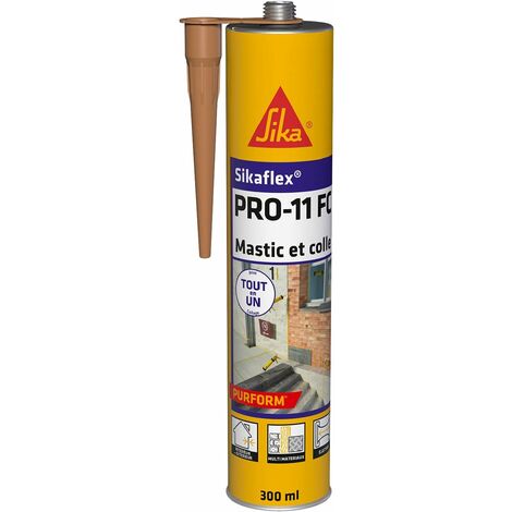 Colle mastic Sikaflex PRO 11 FC à prise rapide 300 ml SIKA - plusieurs modèles disponibles