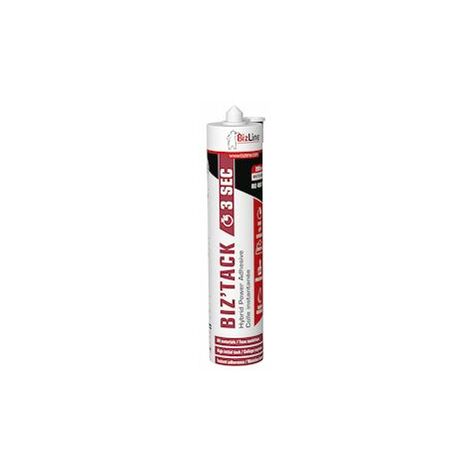 mastic colle - prise instantanée - biz tack - bizline 400177