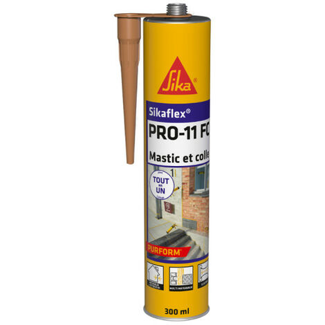 Colle mastic Sikaflex PRO 11 FC à prise rapide 300 ml SIKA - plusieurs modèles disponibles