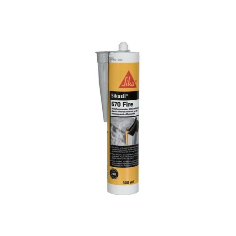 Sika - sil 670 - Fire gris beton 300mL