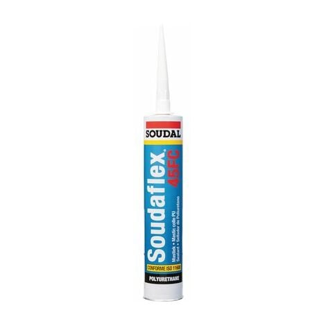 Mastic-colle SOUDAL Soudaflex 45FC - Marron - 300 ml - 120667