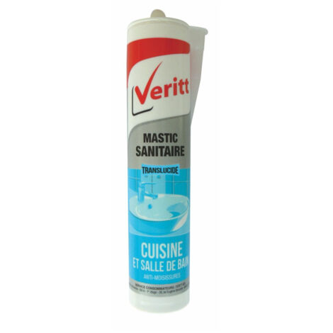 MASTIC CUISINE BAIN TRANSL 280ML VERITT CARTOUCHE 061002