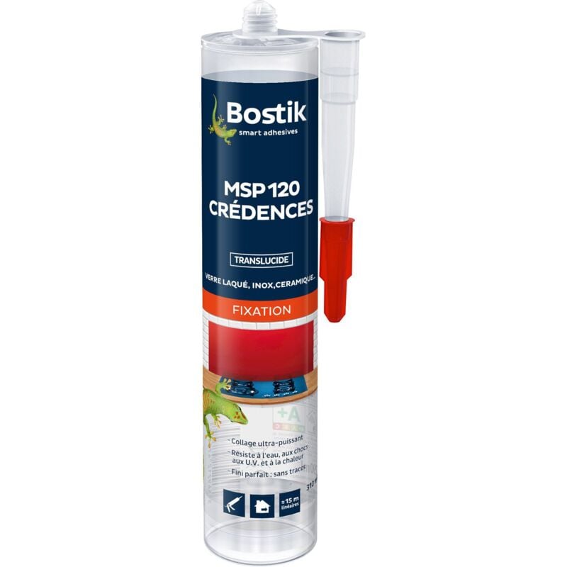 Bostik - Mastic de fixation msp 120 Crédences 290ml