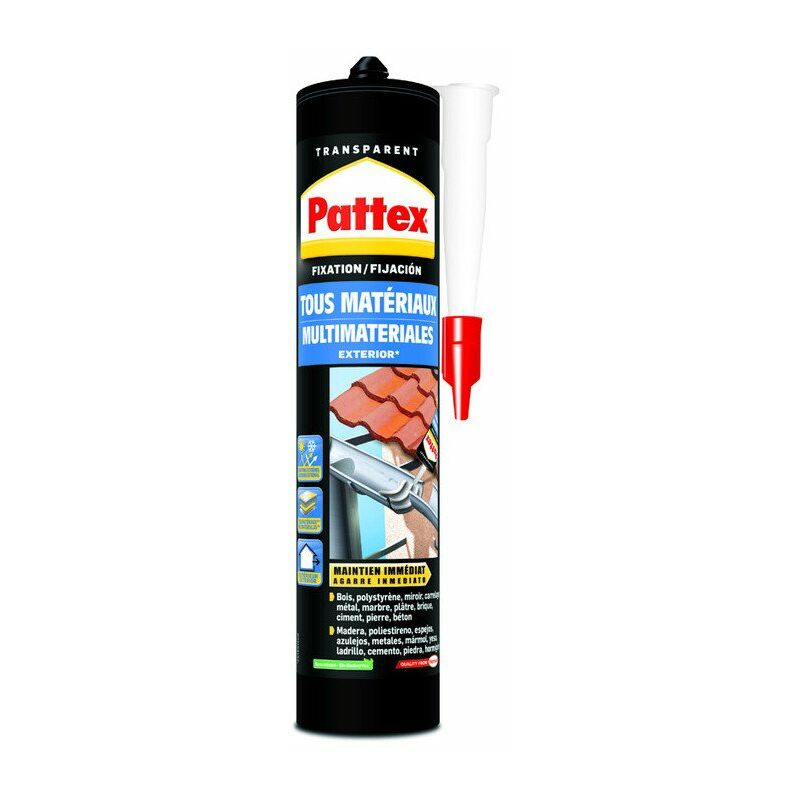 Pattex Tous Materiaux Trans 290gr - PATTEX