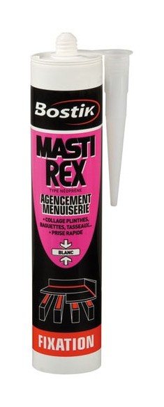Bostik - Mastic fixation mastirex - 310 mL