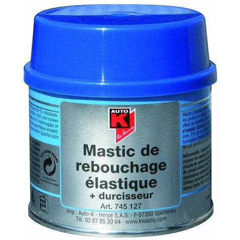 Mastic De Rebouchage élastique + Reboucheur - Auto K