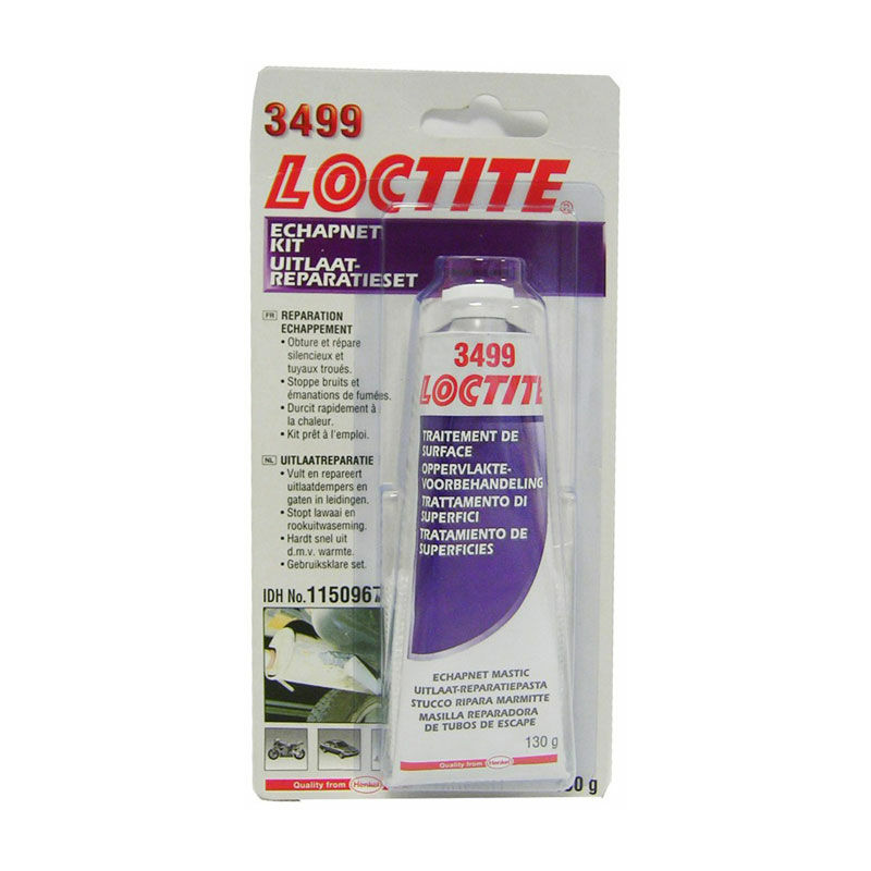 Kit pro echappement Loctite 3499 mastic + bandage fibre de verre