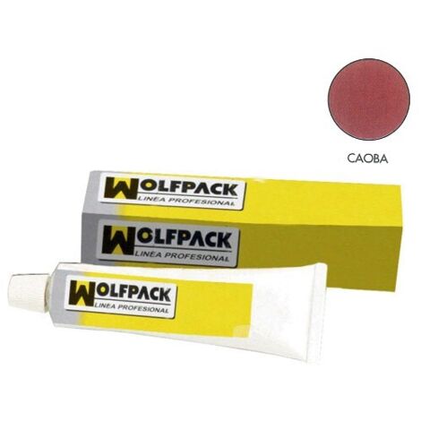 Mastic de réparation du bois 120 g Acajou