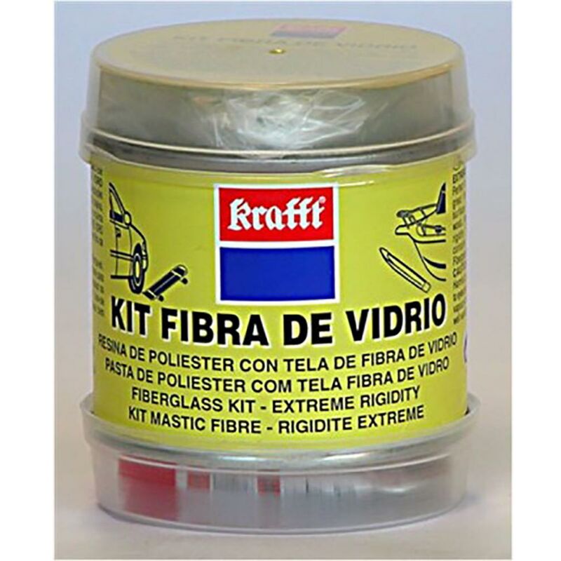 Krafft - Mastic de réparation pour fibre de verre Résine polyester