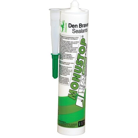 Mastic de vitrier modèle Monustop - blanc