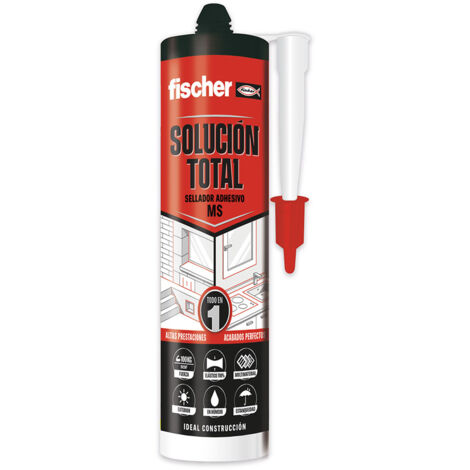 Mastic D'étanchéité Adhésive 546187 Fischer Noir 290ml