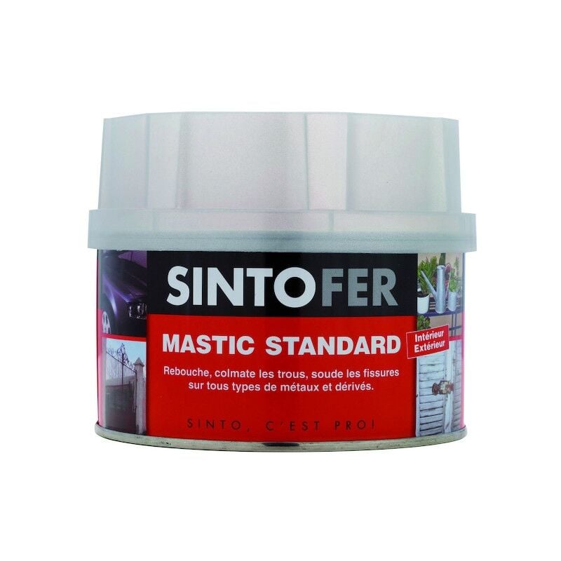 Serrurerie-boutique - Mastic polyester sintofer standard - 970 g - blanc - sinto