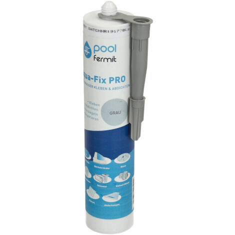 Mastic et colle pour piscine Aqua Fix Pro Gris
