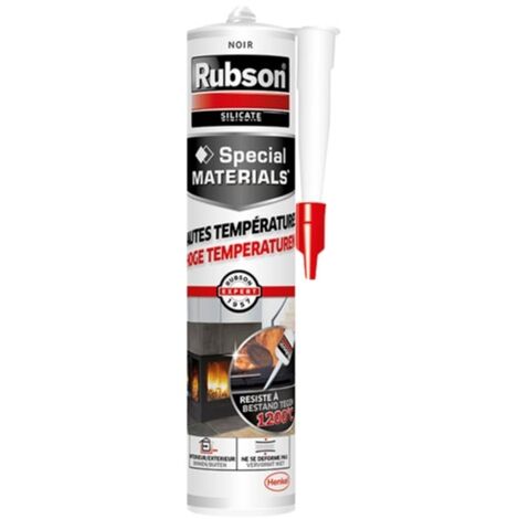 ALCON Mastic Acrylique Silicone - Noir à prix pas cher