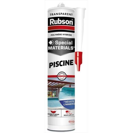 Mastic Extremo para Piscina Translucido Cartucho 280ml - Rubson