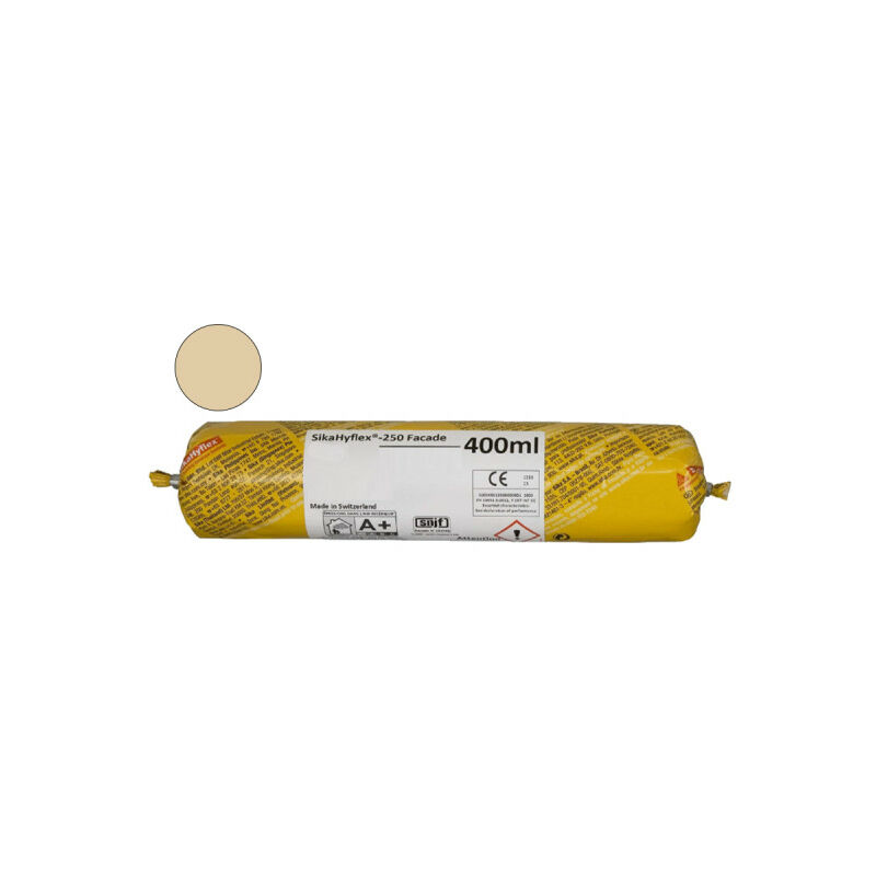 Mastic haute performance SIKA SikaHyflex 250 Façade - Beige - 400ml - Beige