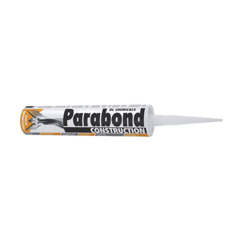 Mastic hybride Parabond construction snjf Dl Chemicals Lot de 25 - Cartouche de 290 ml - Noir - 040008N033463