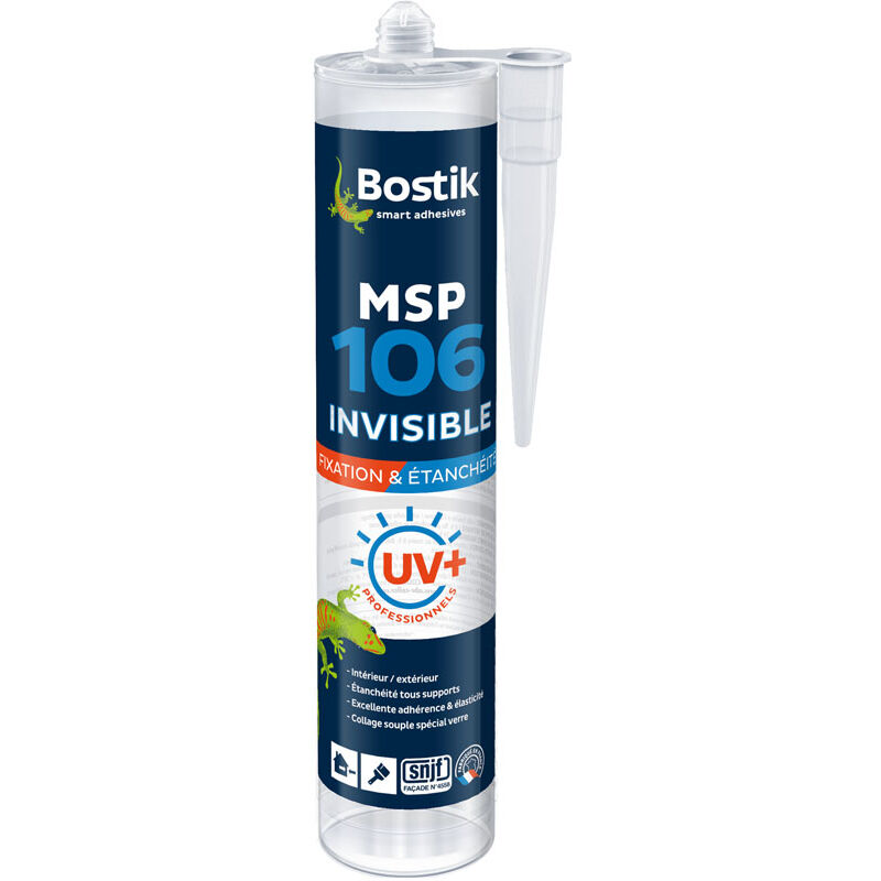 Mastic Bostik invisible MS106 - 30601522 - Incolore