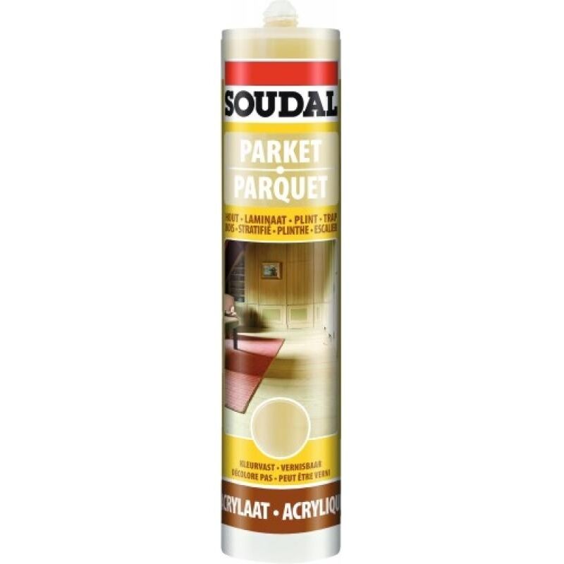 Soudal Parquet & Timber Sealant Middle Oak 290Ml  124840