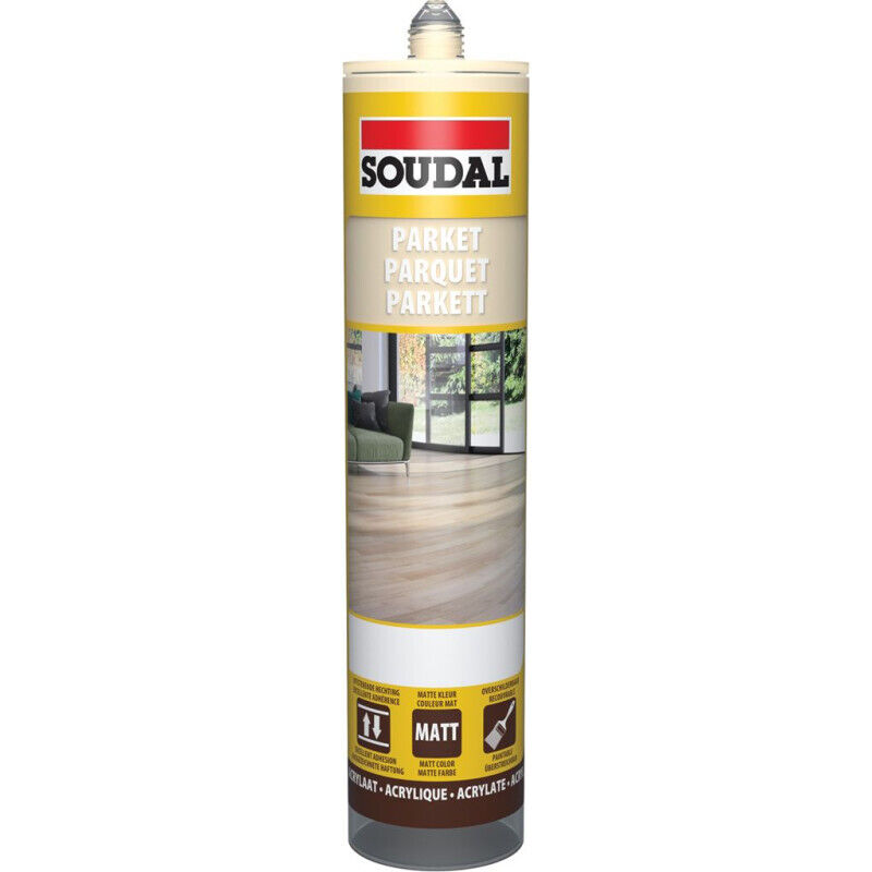 Soudal Parquet & Timber Sealant Maple 290Ml  124838
