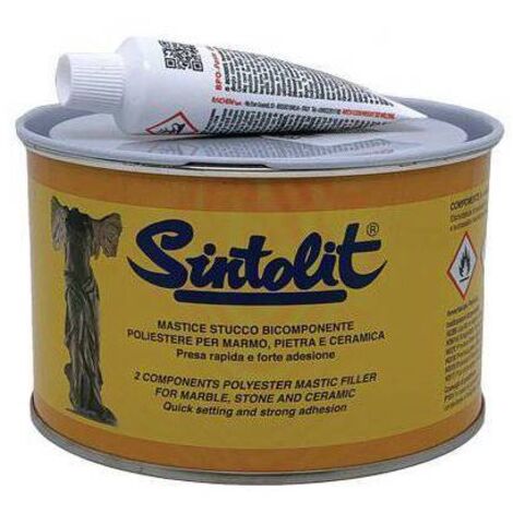 Mastic liquide pour marbre Sintolit 750 ml - Blanc
