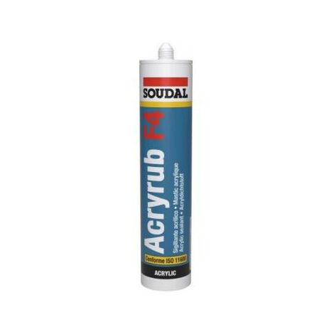 Mastic maçonnerie acrylique C151-6 blanc - 24 cartouches de 300ml