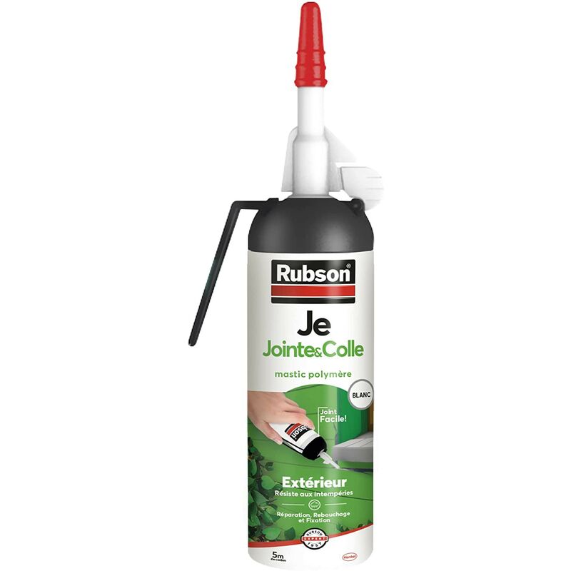 Mastic Rubson Je Jointe et Colle blanc 100ml