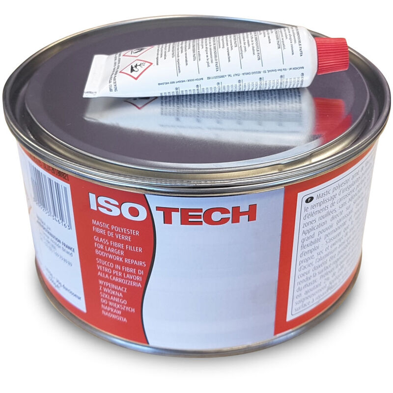 Iso Tech - mastic carrosserie polyester multi-fonctions premium