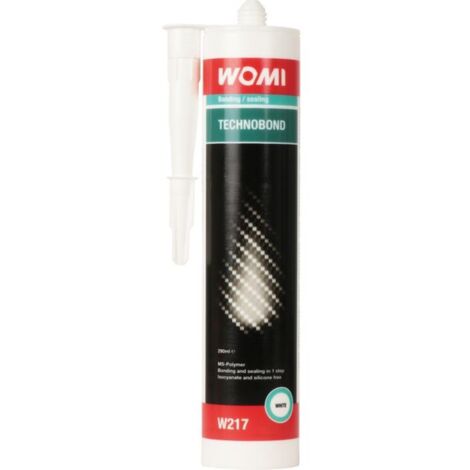 MASTIC POLYMERE HYBRIDE MS TECHNOBOND 290ML BLANC WOMI W217