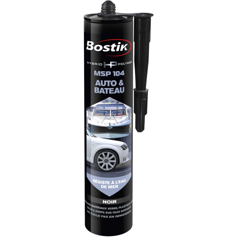 Bostik - Mastic polymère hybride msp 104 Auto & Bateau noir