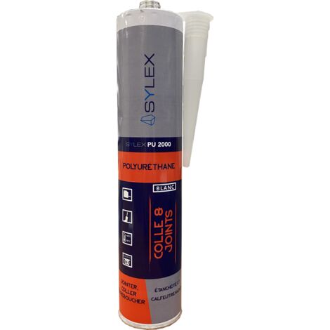 Mastic Polyuréthane 290ml Sylex PU 2000  Couleur: BLANC