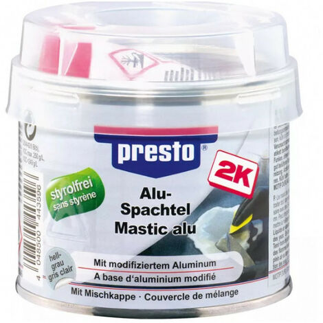 Mastic pour aluminium 250g PRESTO