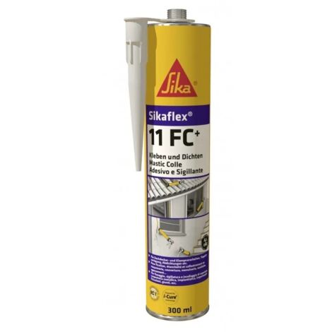 Mastic pur SIKAFLEX 11FC 300 ml blanc - SK-SF371635