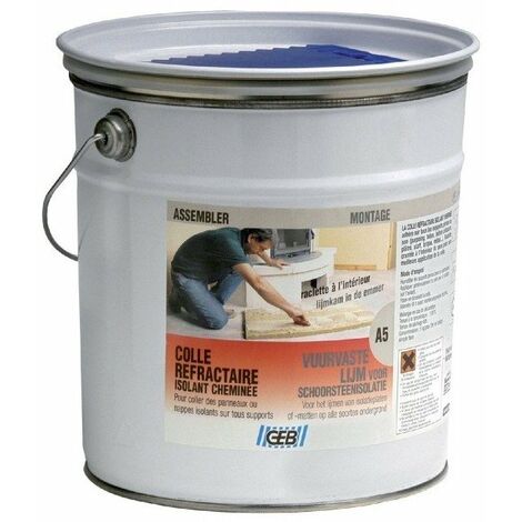 Mastic réfractaire Calorygeb 5 Kg